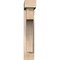 Ekena Millwork Westlake Block Smooth Bracket w/ Offset Brace, Douglas Fir, 5 1/2"W x 22"D x 30"H BKT0604X22X30WTL05SDF - alternate 3